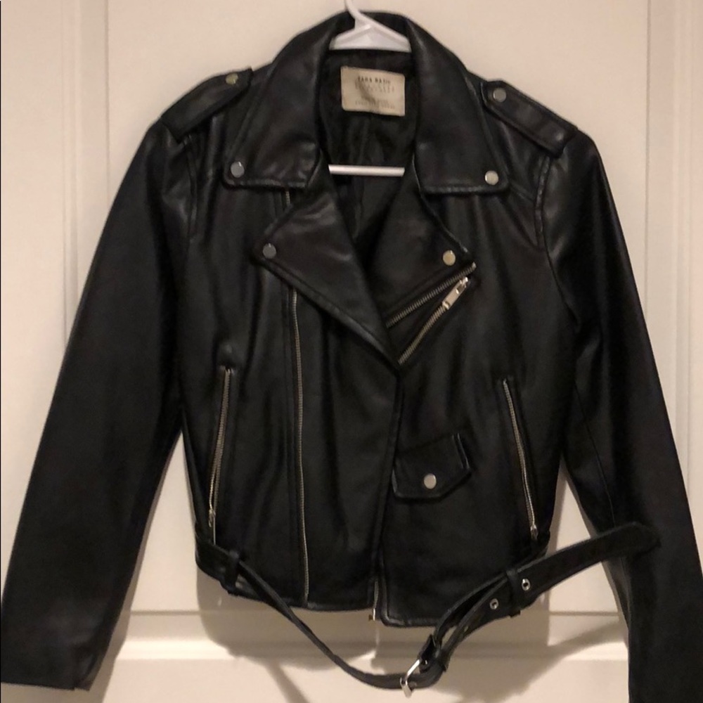 Leather jacket